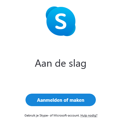 Skype is een online samenwerk tool om de workflow te stimuleren