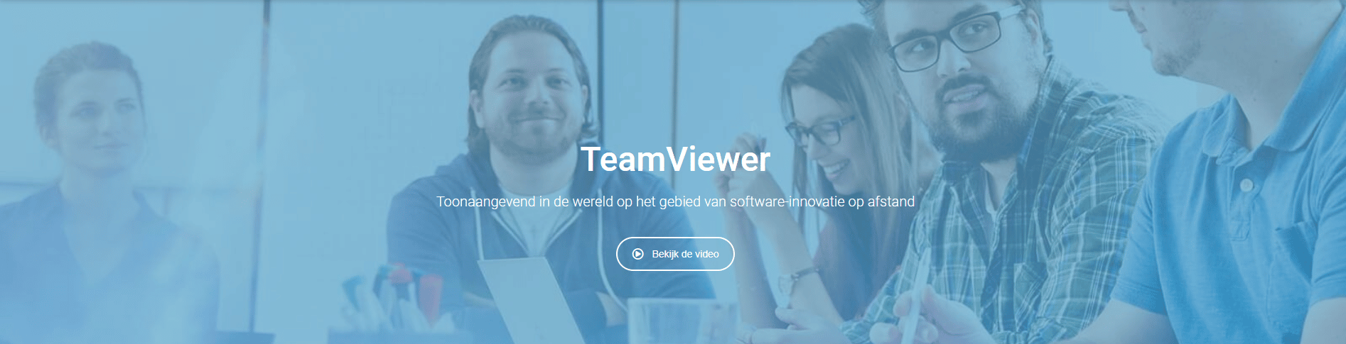 Teamviewer is ideaal om problemen op te lossen tijdens online samenwerken